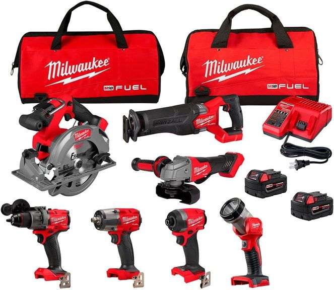 Milwaukee M18 FUEL 7-Tool Combo Kit
