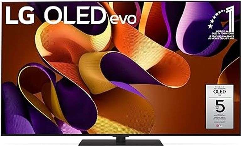LG 55" 4K UHD HDR OLED Evo G4 WebOS TV