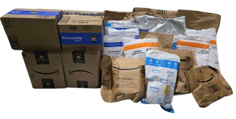 Lot of 25 Amazon Unopened Packages
