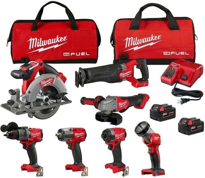 Milwaukee M18 FUEL 7 Tool Combo Kit