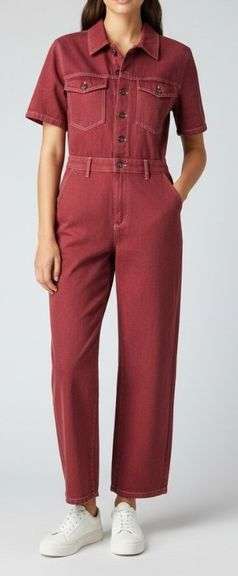 Sz XS Ladies MNG Jean Jumpsuit