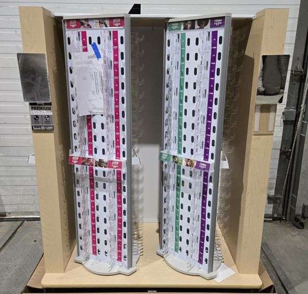 3 Sided Glasses Display Stand