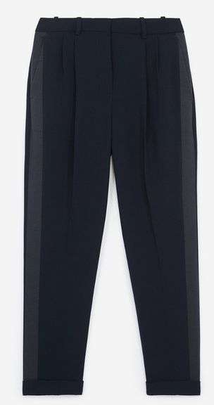 Sz 38EU - Ladies The Kooples Marta Pleated Crepe Pants