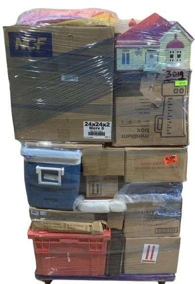 UNSORTED - Lost and Unclaimed Freight Pallet Lot
