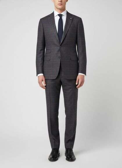 Sz 40R/34 Men's Carlo Barbera Tailo Red Suit