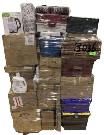 UNSORTED - Lost and Unclaimed Freight Pallet Lot