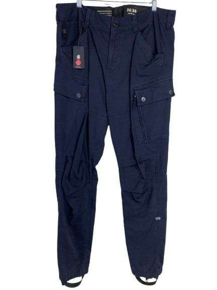 NWT G Star Raw Mens Sz 36 Cargo Pants $200+