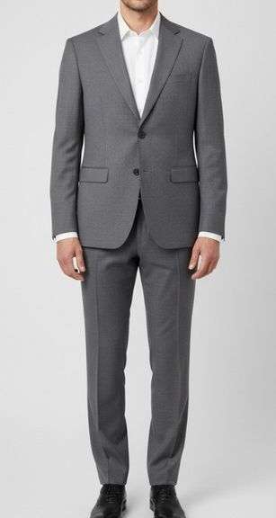 Sz 38/32 Men's Massimo Dutti 2pc Suit Jacket & Pants