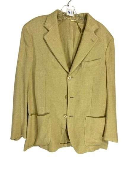 Drakes Linen  Luxury Jacket  - $1600 US