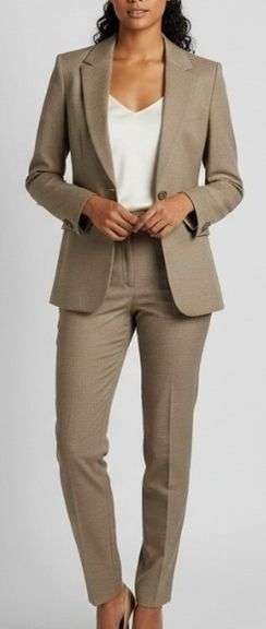 Sz 18"W28.5"L/14.5"W42"L Ladies Izzy Camilleri 2pc Blazer & Dress Pants