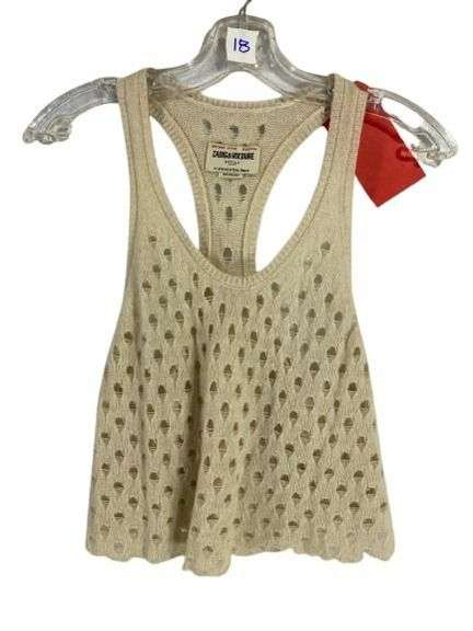 Zadig Voltaire Ladies Sz XS Knit Tank $353