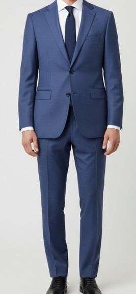 Sz 18"W30.5"L/ 34x32 Men's Calvin Klein 2pc Suit Jacket & Pants