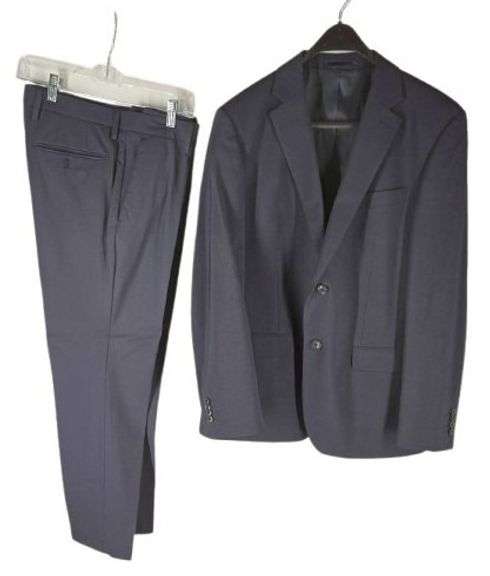 Sz 40R/ 31 Men's LE31 & Massimo Dutti 2pc Suit Jacket & Pants