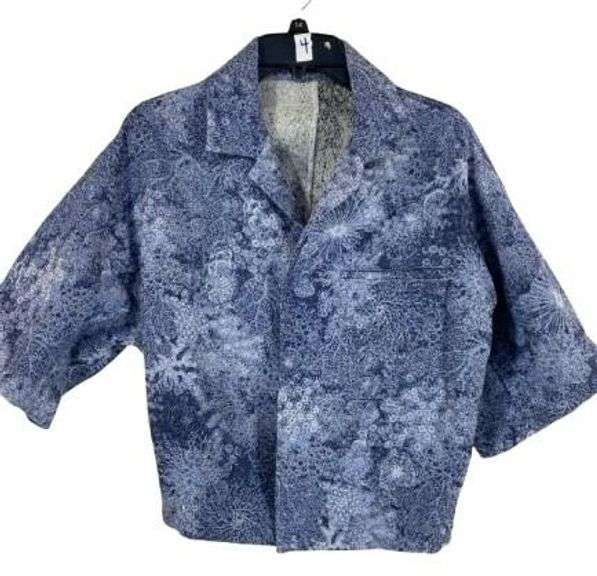 Hero Mens Sz S Armani Woven Sport Shirt