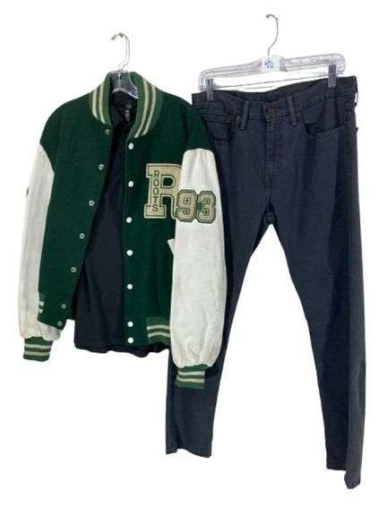 3pc Hero Mens Designer Outfit Orig $400+