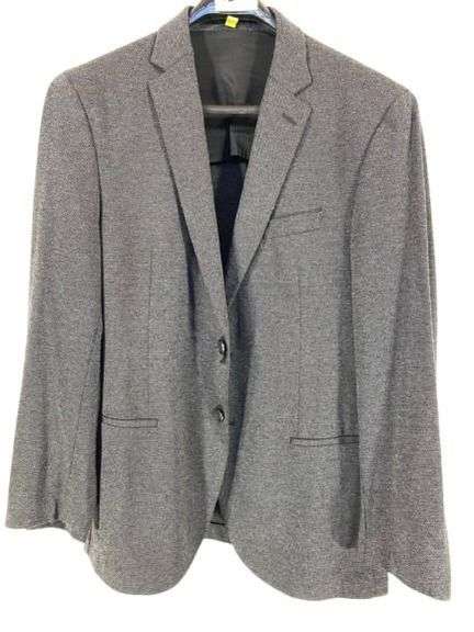 Hugo Boss Mens Sz 40R Hopsack Knit Blazer $700