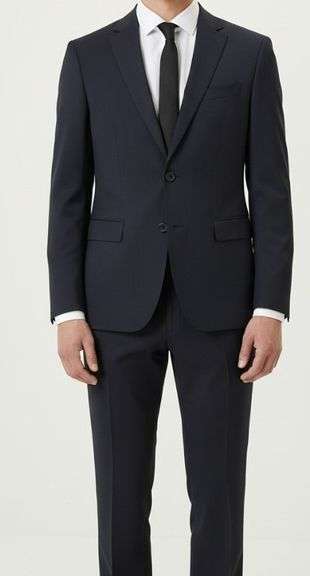 Sz 38/31 Men's Massimo Dutti 2pc Suit Jacket & Pants