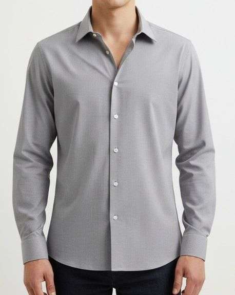 Sz 15.5 R Men's Lipson Button Up Dress Shirt