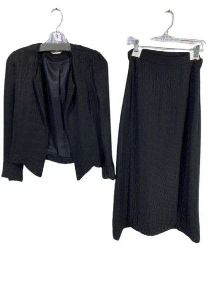 Silk Cloque 2pc Ladies Sz S Elegant Hero Outfit