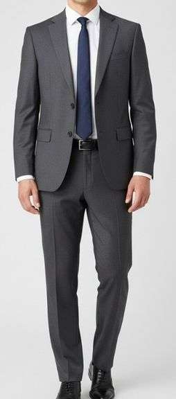 Sz 34 Men's Canali 2pc Suit Jacket & Pants