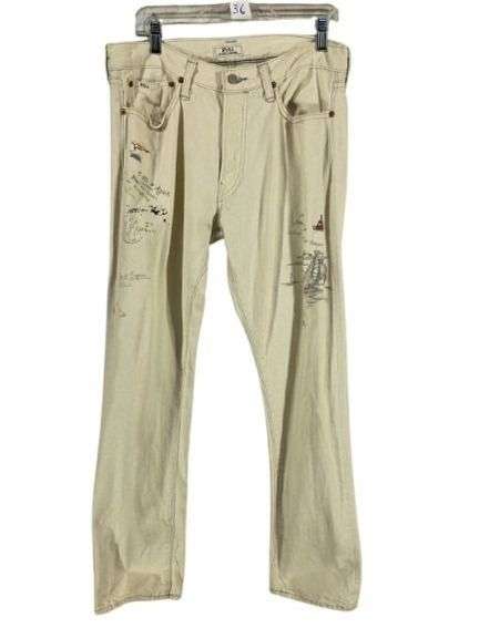 Rare Polo Ralpoh Lauren Chino Sz 33 Orig $200 US