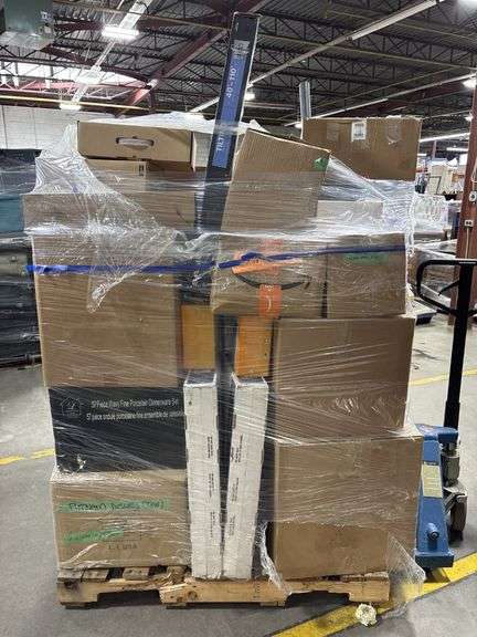 TV, Monitors, Office Supplies, Dishes