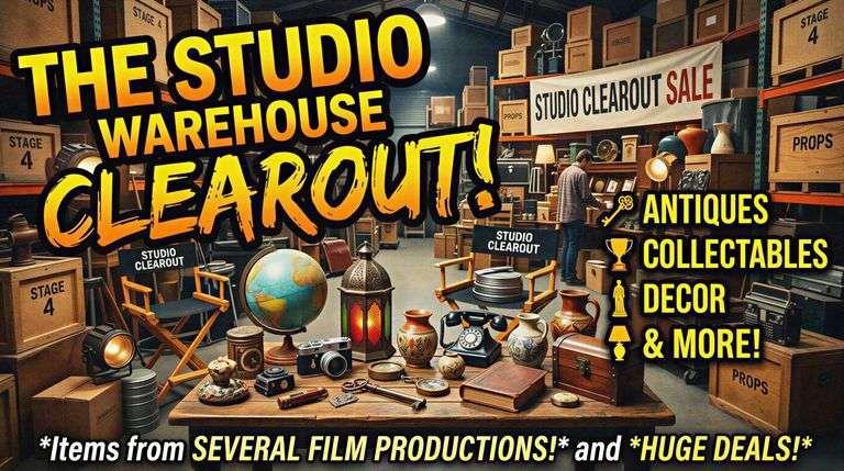 The Studio Warehouse Clearout: Antiques, Collectables, Decor, and More from Several Productions #2553