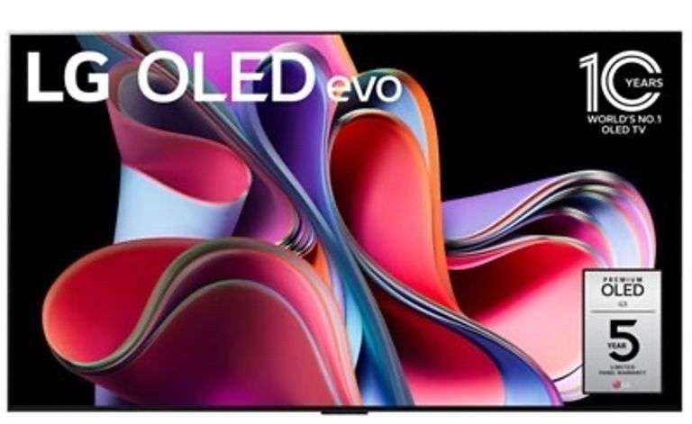 LG G3 83" 4K UHD HDR OLED Evo WebOS Smart TV