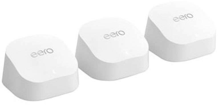 Set of 3 Eero 6+ Dual-Band Whole Home Mesh Wi-Fi 6 System