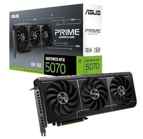 ASUS - PRIME NVIDIA GeForce RTX 5070 12GB GDDR7 Graphics Card