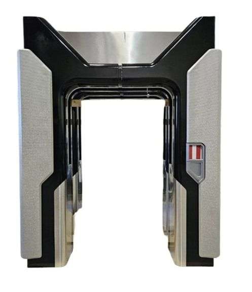 Set of 2 Production Made Futuristic Door Frames - 87" x 19" x 108" H