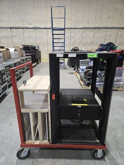 Pixera Four RS Media Server + AV Rack