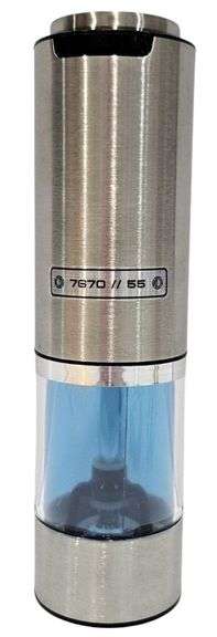 Customized "7670 // 55" Lab Material Cannister - Made from Pepper Grinder
