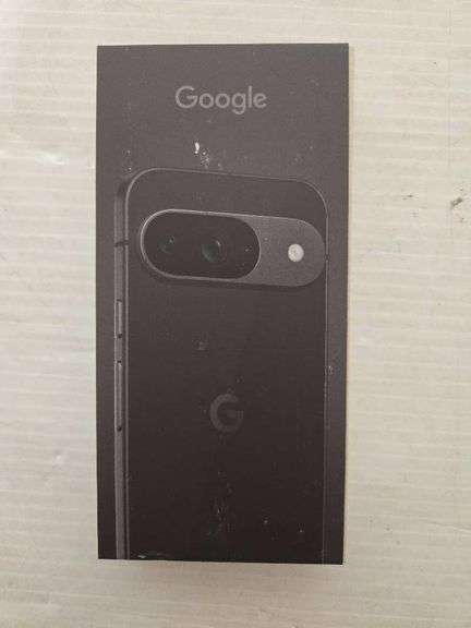 Google Pixel 9 - 128GB, Obsidian - 403 AUCTION