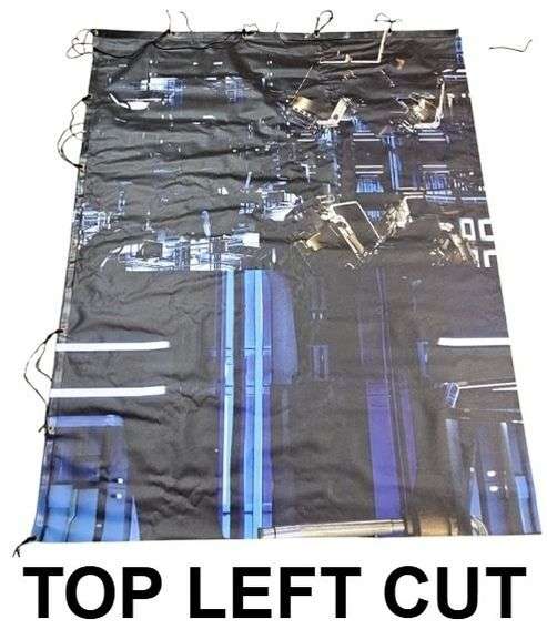 TOP LEFT Collectable Backdrop Piece - 71" x 60"