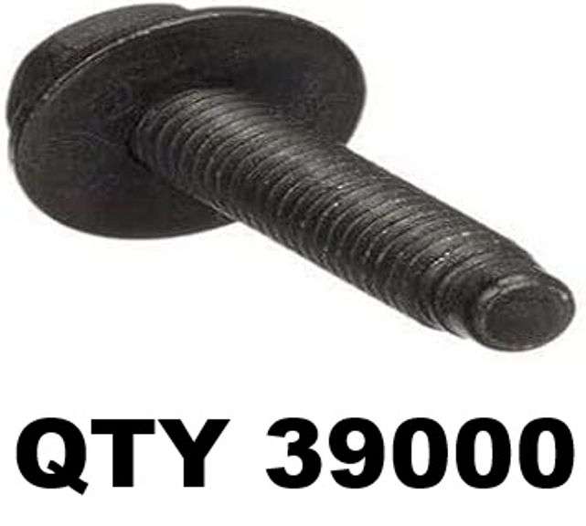 39 Boxes of Hex Head Screws with Washers