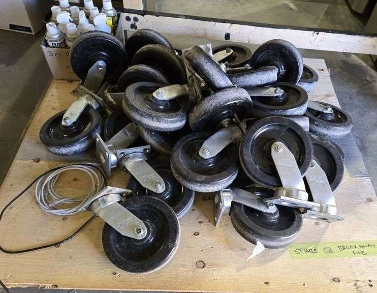 Lot of Casters and Aerosols