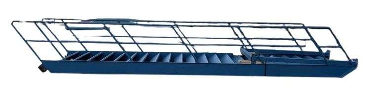 Massive Blue Staircase - 25ft x 68" x 51"