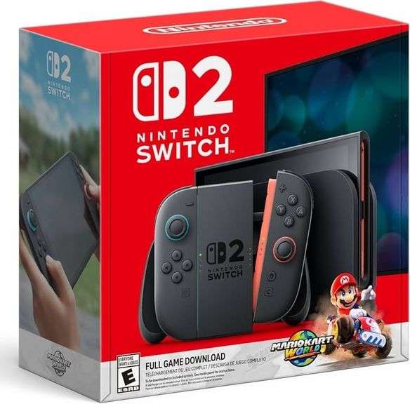 Nintendo Switch 2 + Mario Kart World Bundle