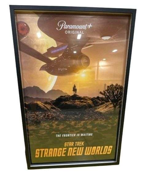 Star Trek Strange New Worlds Framed Poster