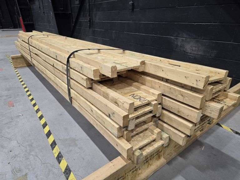 Lot of 21 Engineered 10" Wood I-Joists (I-Beams) 8-11' Long