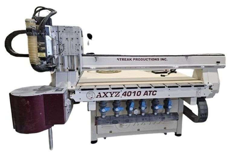 AXYZ 4010 ATC 4′ x 10′ CNC Router in Star Trek #6 Auction