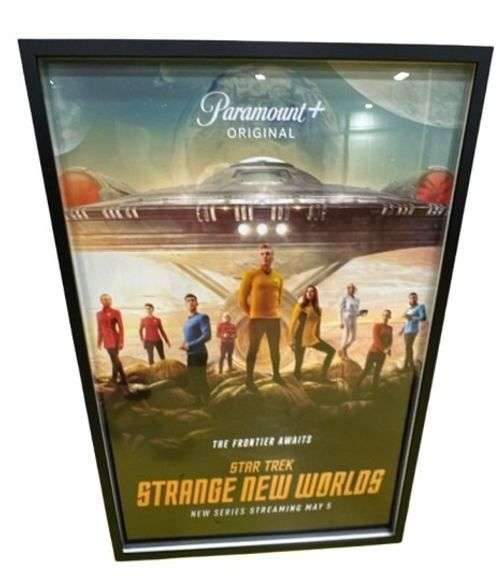 Star Trek Strange New Worlds Framed Poster