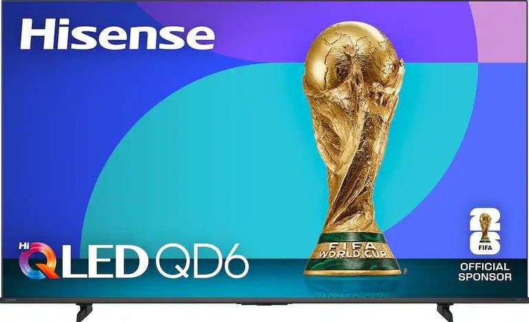 Hisense 65" Hi-QLED 4K UHD HDR Smart Fire TV