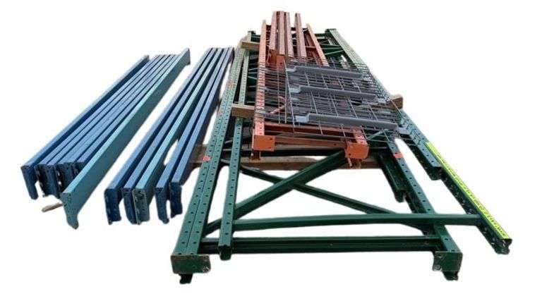 Lot of Assorted Pallet Racking - See Description