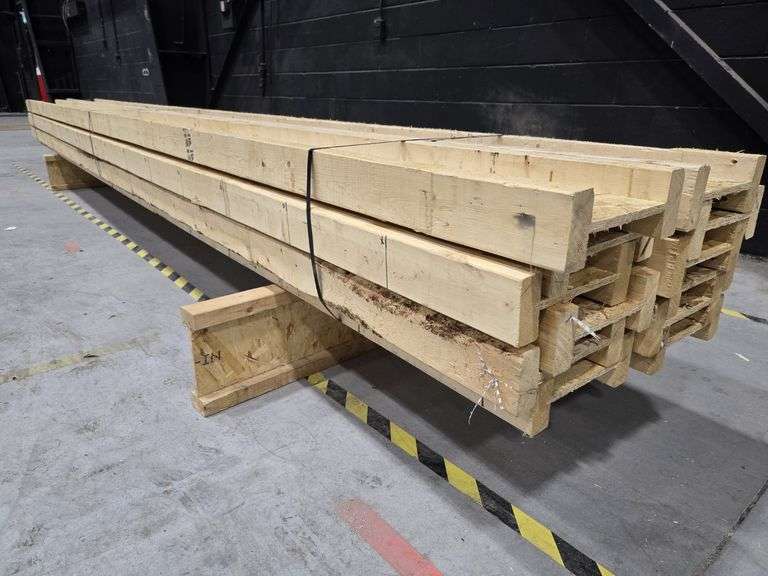 Lot of 12 Engineered 10" Wood I-Joists (I-Beams) 16' Long