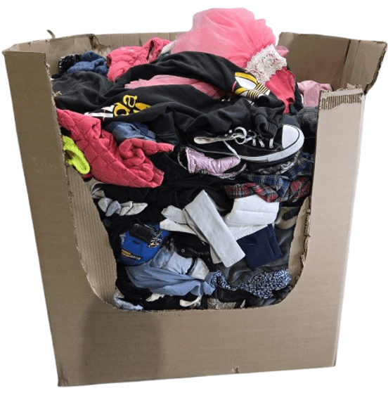 USED CLOTHING - Lost and Unclaimed Freight Pallet