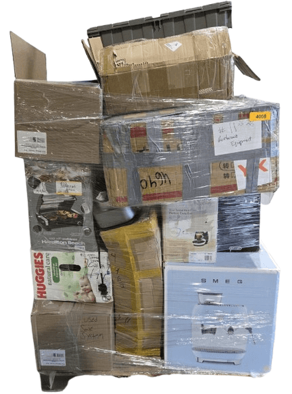 UNSORTED - Lost and Unclaimed Freight Pallet Lot