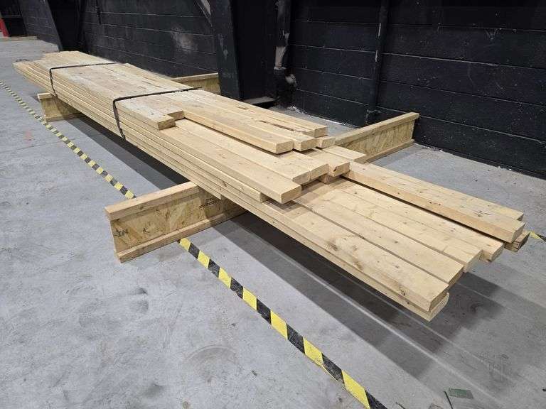 Lot of 36 - 2x4" Construction Lumber 8-16' Long