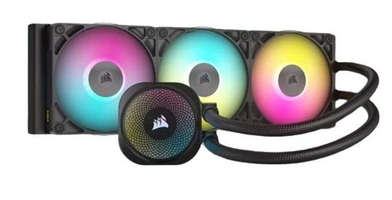 CORSAIR ICUE LINK TITAN 360 RX Liquid CPU Cooler with RGB Lighting